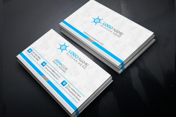 Clean And Modern Business Card Design Template
