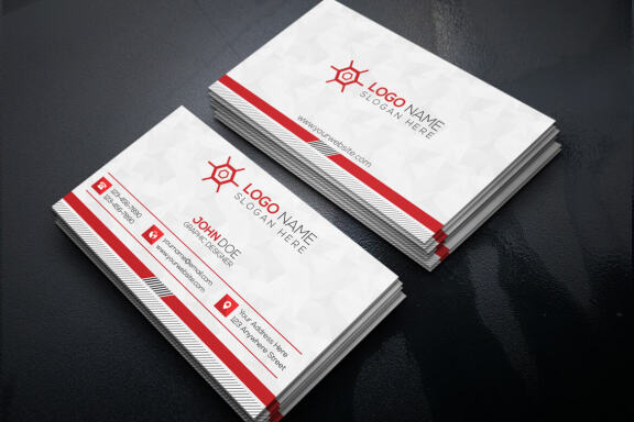 Clean And Modern Business Card Design Template