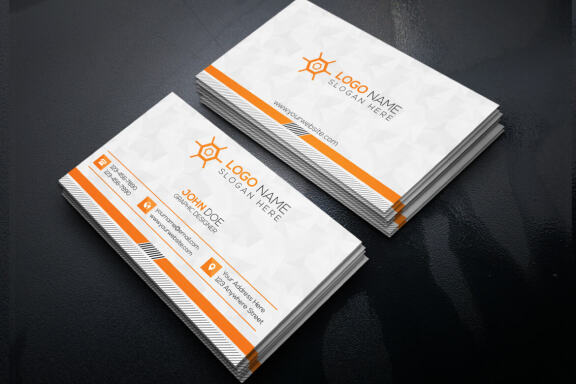 Clean And Modern Business Card Design Template
