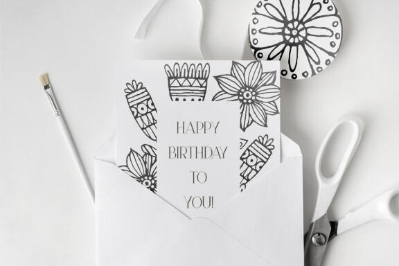 Hand Drawn Flowers Vol. 5