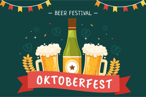 15 Oktoberfest Beer Festival Illustration