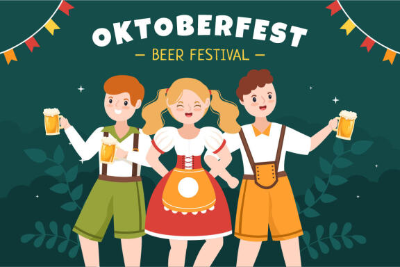 15 Oktoberfest Beer Festival Illustration