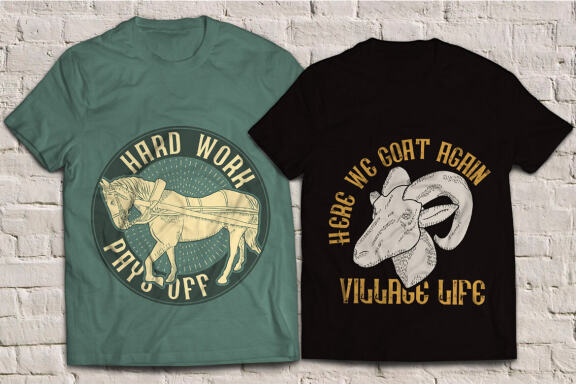 Village font + 10 bonus designs