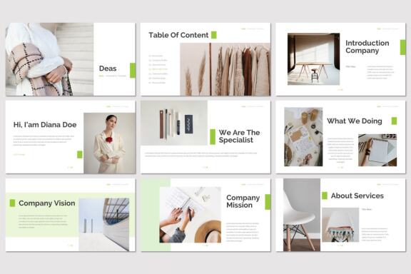 Deas - Google Slides Template