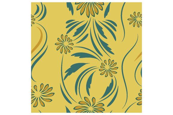 Folk Flowers Pattern Floral Print Ethnic Art