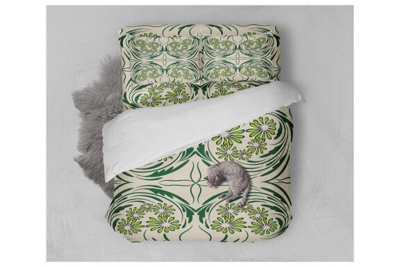 Folk Flowers Pattern Floral Print Ethnic Art