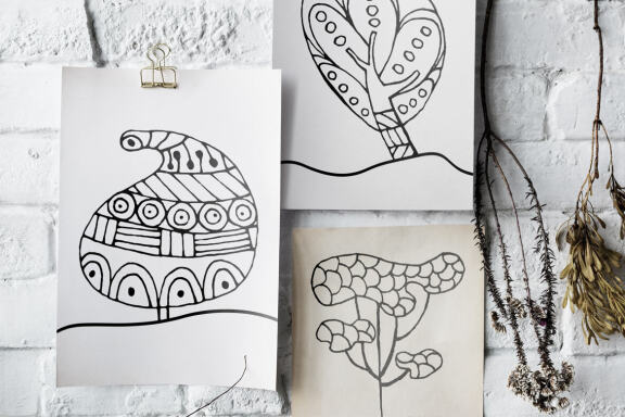 Wonderful Trees Vector Illustrations