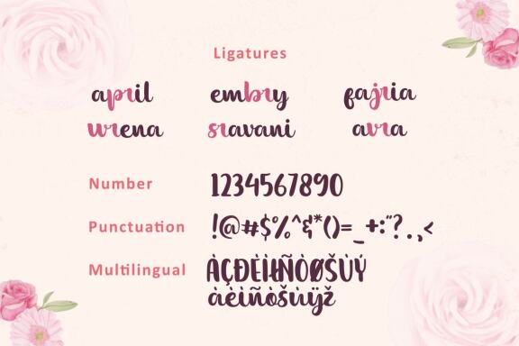 Emma Ameliya | Handwritten Font