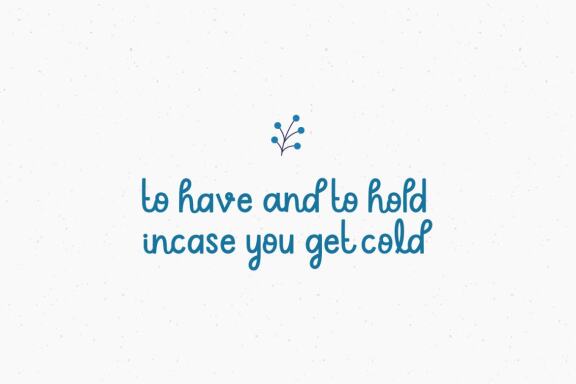 Winter Moodboard | Handwritten Font