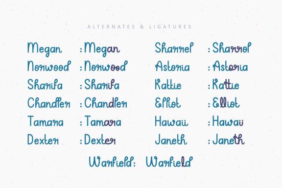 Winter Moodboard | Handwritten Font