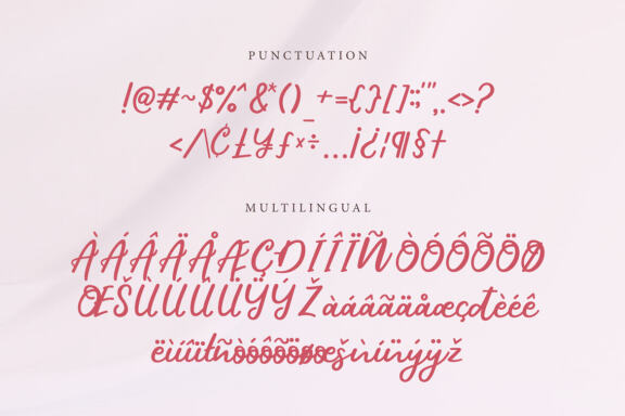 Bethyna | Script Font