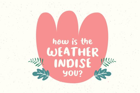 Nice Weather | Handwritten Font