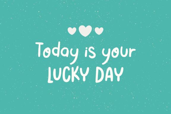 Lucky You | Handwritten Font