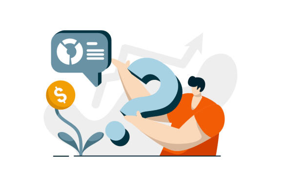 Interest Loan Calculator icon flat Illustration for business finance loan