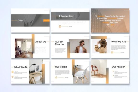 Dotri - Google Slides Template