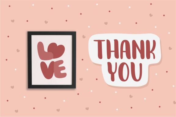 Love Lettering Clip Art