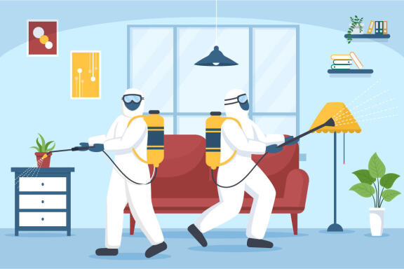 10 Pest Control Service Illustration