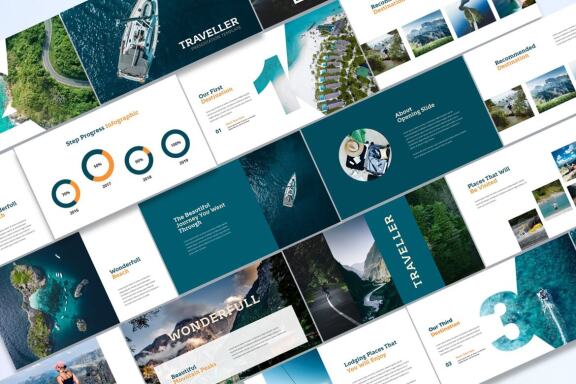 Traveller - Google Slides Template