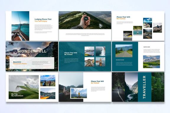 Traveller - Google Slides Template