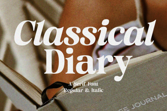 Classical Diary - Serif Font