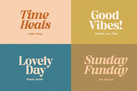 Classical Diary - Serif Font
