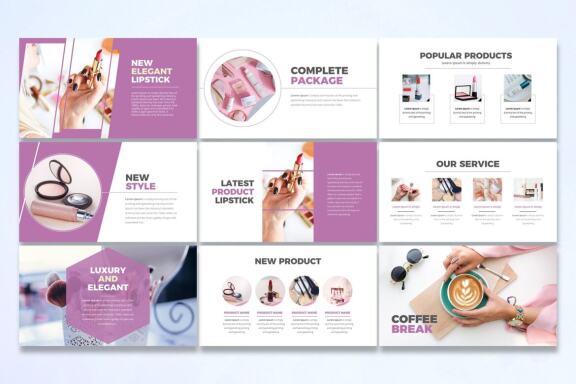 Cosmetics - Google Slides Template