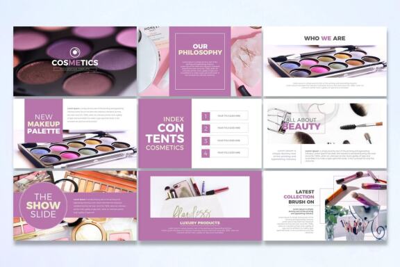 Cosmetics - Google Slides Template
