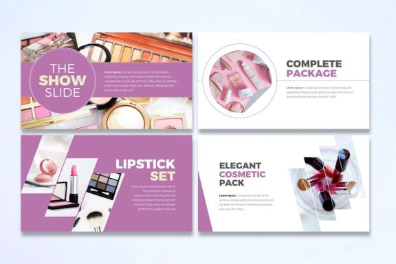 Cosmetics - Google Slides Template