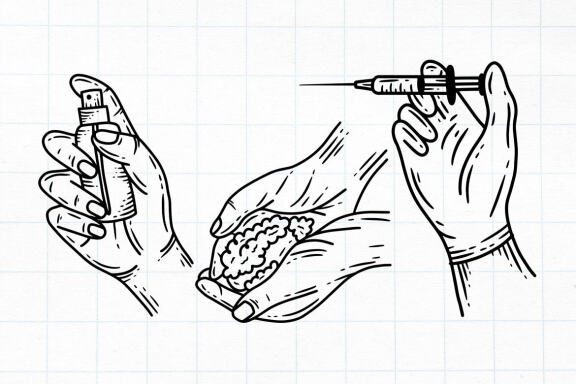 15 Set Bundle Medical Hand Doctor Nurse Healthcare Hospital Vaccine Line Art