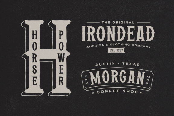 Forsaken - Display Font