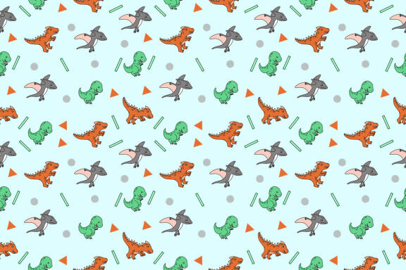 22 Set Bundle Cute Dino Seamless dinosaurs Pattern Background for Kids