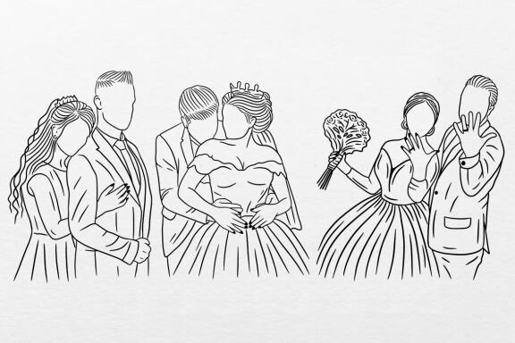 21 Set Bundle Wedding Couple Love, Marriage, Romantic, Couples, Family Clipart