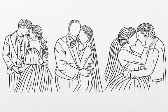 21 Set Bundle Wedding Couple Love, Marriage, Romantic, Couples, Family Clipart