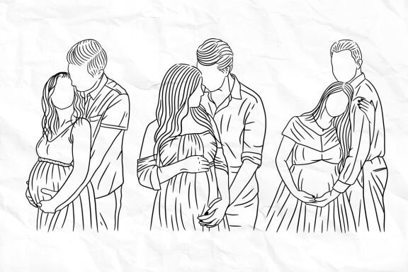 15 Set Bundle Maternity Pregnant Wife Mother Women Parent Love pregnancy Clipart