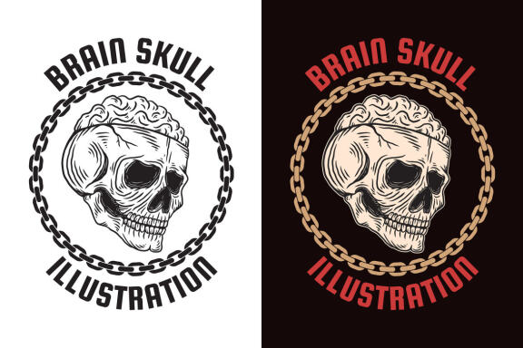 15 Set Bundle Dark Art Skull Bone Horror Tattoo Beast Merchandise Clipart