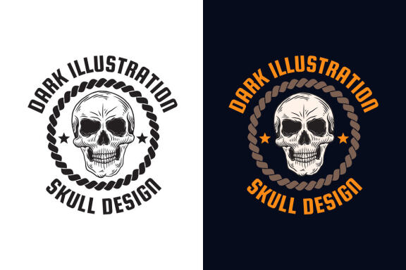 15 Set Bundle Dark Art Skull Bone Horror Tattoo Beast Merchandise Clipart