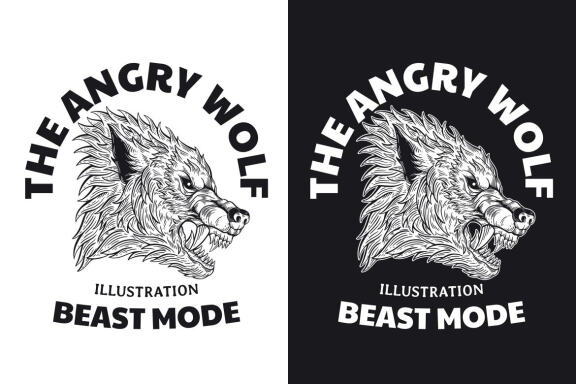 15 Set Bundle Beast Animal and Mask Dark Art Bone Horror Tattoo Beast Merchandise Clipart