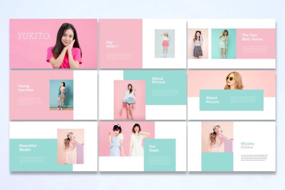 Yukito - Google Slides Template