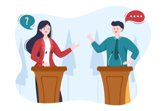 14 Politician or Government Illustration