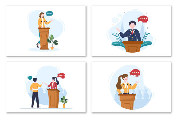14 Politician or Government Illustration