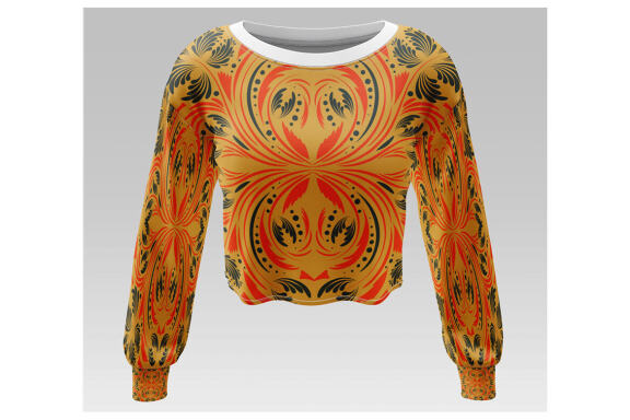 Folk Flowers Pattern Floral Print Ethnic Art