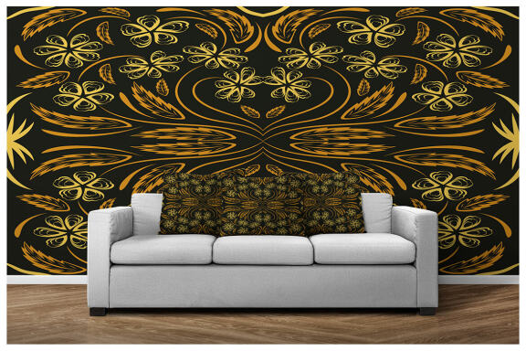 Folk Flowers Pattern Floral Print Ethnic Art