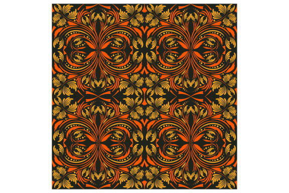 Folk Flowers Pattern Floral Print Ethnic Art
