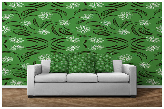 Folk Flowers Pattern Floral Print Ethnic Art