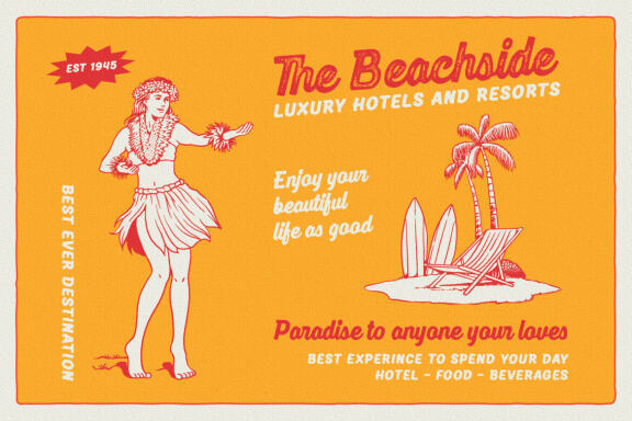 Hawaii - Vintage Illustrations