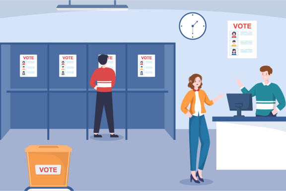 14 Political Candidate Design Illustration