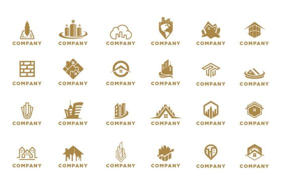 Set of Real Estate Logos