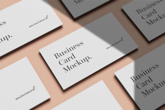 Minimal Business Card Mockups