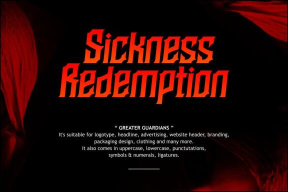 Greater Guardians - Blackletter Font