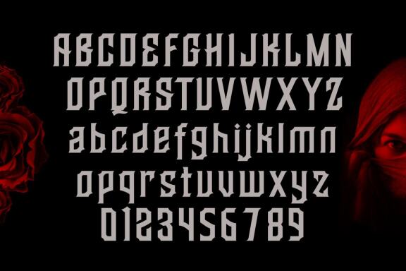 Greater Guardians - Blackletter Font